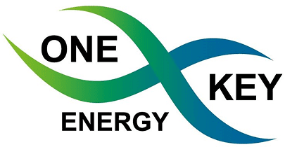 One Key Energy logo with green swoosh.